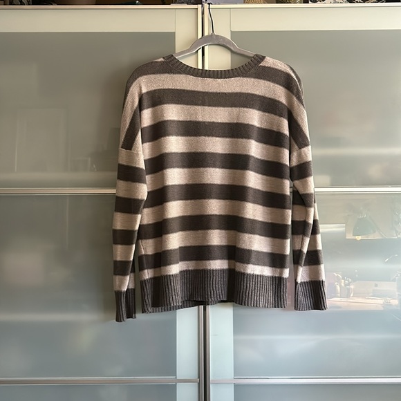 Eileen Fisher Lightweight Striped Sweater, size medium - Picture 3 of 3